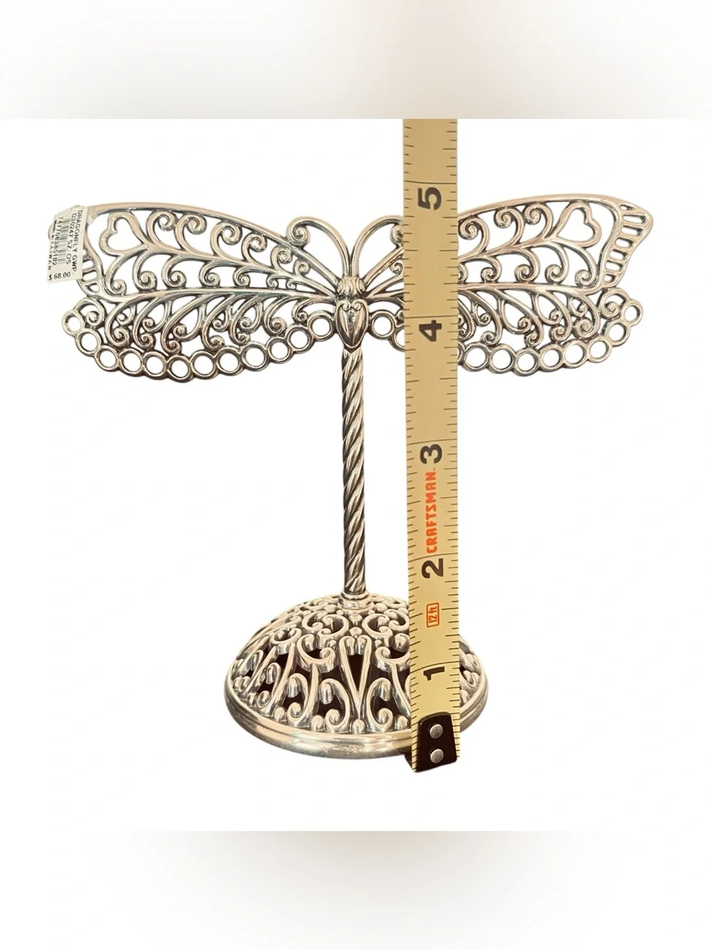 Brighton Silver Dragonfly Jewelry Stand